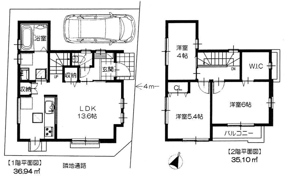 Floor plan. 26,800,000 yen, 3LDK, Land area 71.04 sq m , Building area 72.04 sq m