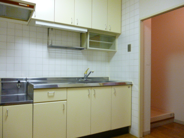 Kitchen. From the kitchen, You can move to the next to the washing machine Storage