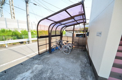 Other common areas. With Covered bicycle parking