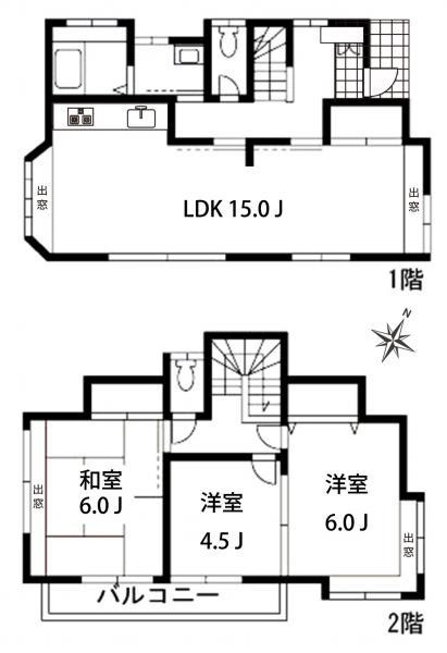 Floor plan. 17.8 million yen, 3LDK, Land area 131.4 sq m , Building area 78.35 sq m