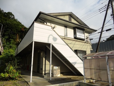 Building appearance. Popular bus toilet another apartment