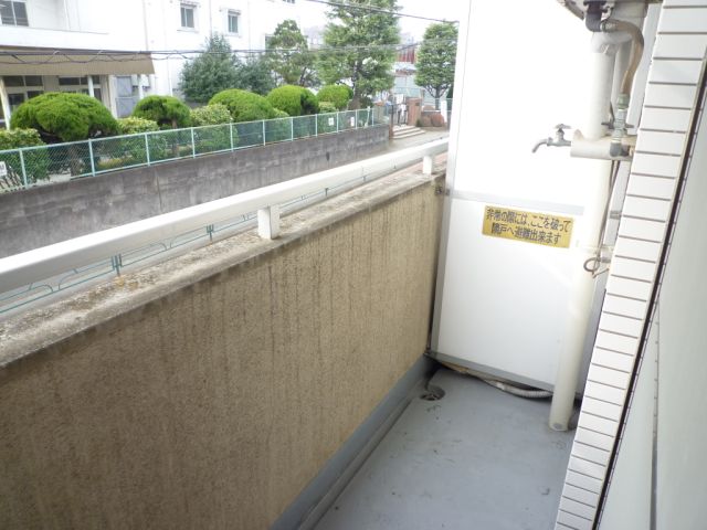 Balcony. Laundry Area