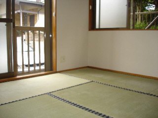 Living and room. 6 Pledge of two-sided lighting Japanese-style room