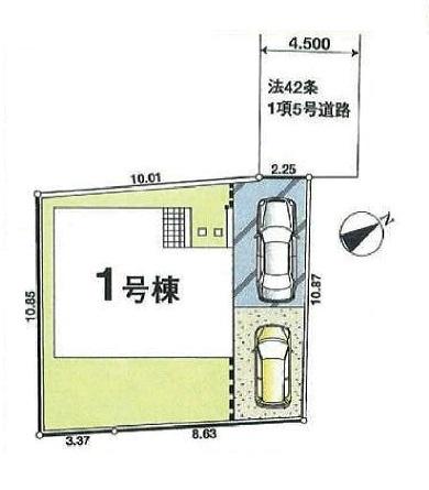 Compartment figure. 25,800,000 yen, 4LDK, Land area 132.68 sq m , Building area 96.79 sq m