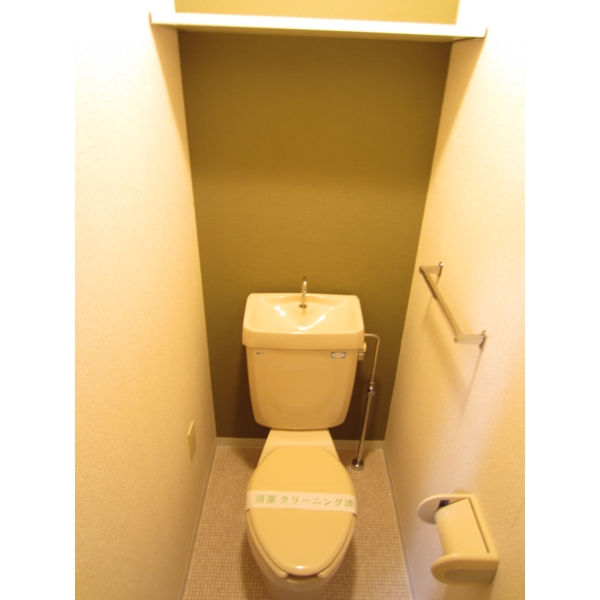 Toilet. Storage is with shelf!