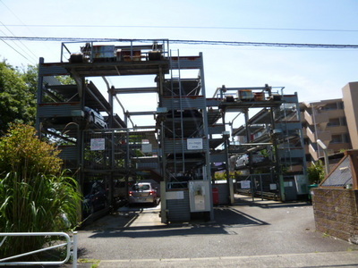 Parking lot. Firm also multi-storey car park