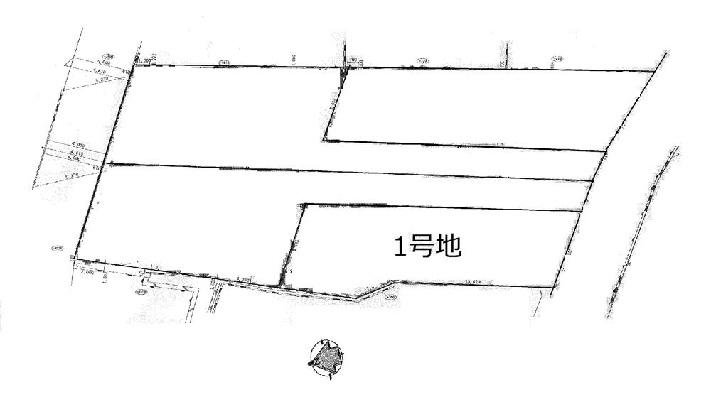 Compartment figure. Land price 24.5 million yen, Land area 106.39 sq m
