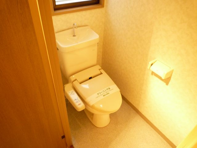 Toilet. It is with a bidet