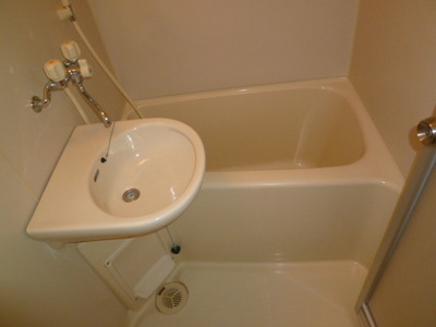 Bath.  ☆ Bathroom wash basin of 2-point unit ☆ 