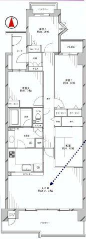Floor plan. New Rinobe Property Weekdays and at night is also possible preview !! Please feel free to contact us