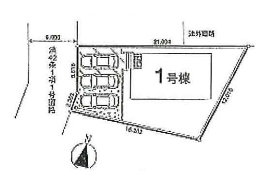 Compartment figure. 27,800,000 yen, 4LDK, Land area 178.74 sq m , Building area 98.82 sq m