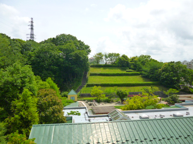 View. Lush environment But is a station near, it is quiet