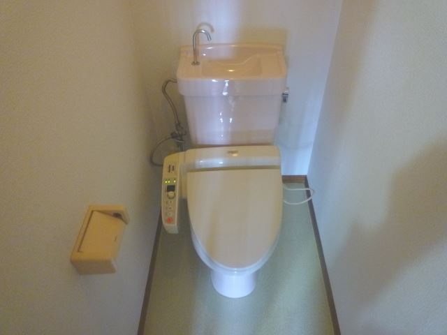 Toilet. I am happy when the storage is only this wide.