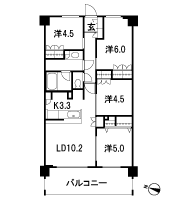 Floor: 4LDK, occupied area: 73.36 sq m, price: 34 million yen, currently on sale
