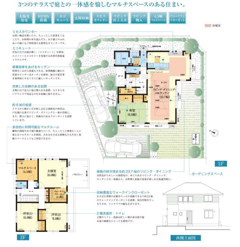 Other. A variety of floor plans by major House five manufacturers. You can also see in the official site.