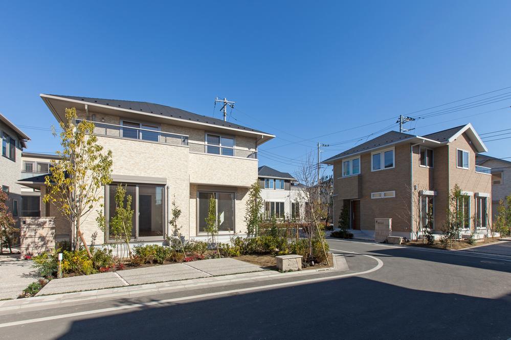 Local appearance photo. 186 compartment large House project. It spreads attractive town.