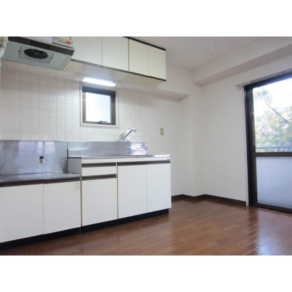 Kitchen. It is with small window also on the sink! Bright living room!