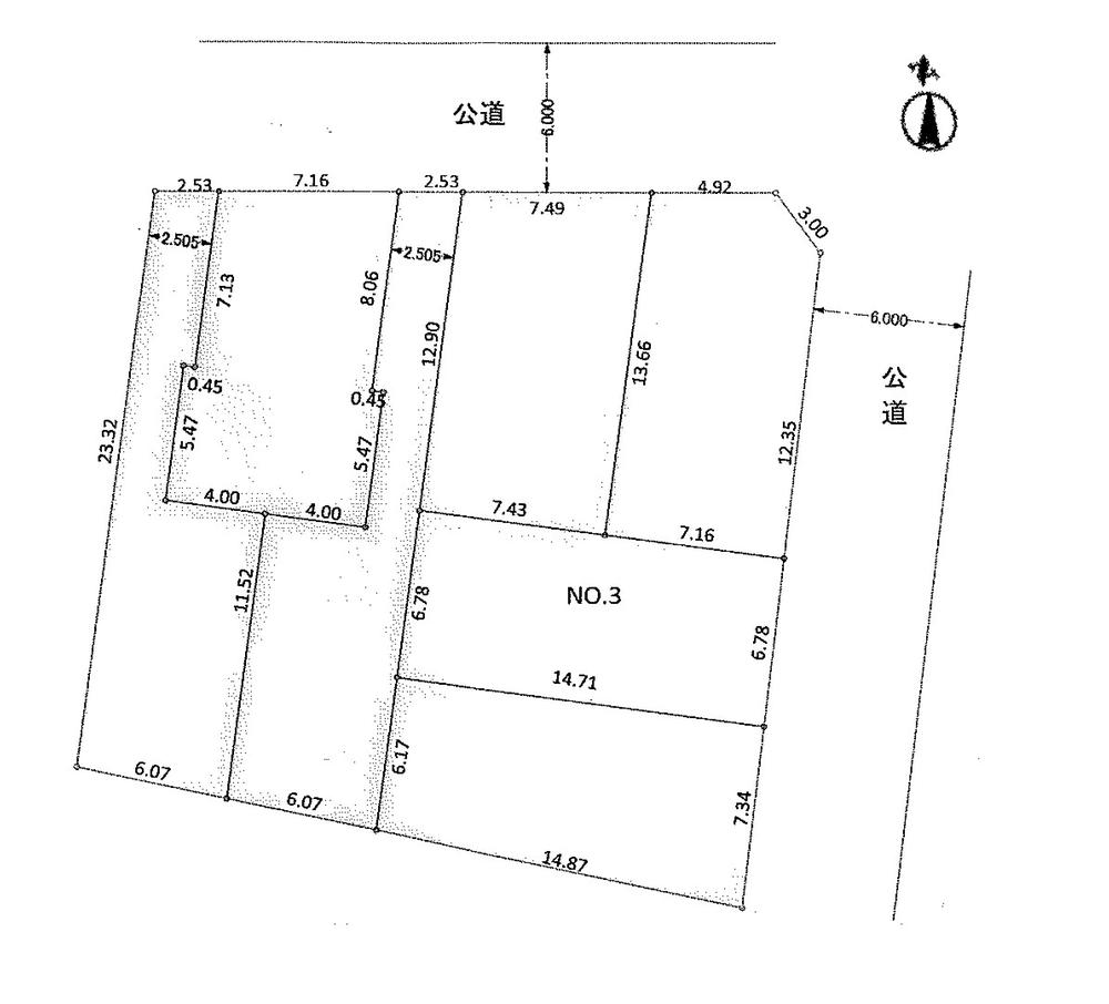 Compartment figure. Land price 23.8 million yen, Land area 98.28 sq m