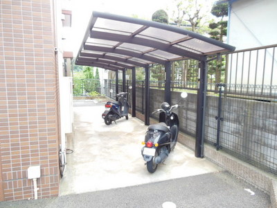 Other common areas. Bicycle-parking space