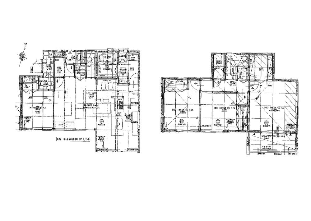Floor plan. Price 40,800,000 yen, 4LDK, Land area 165.33 sq m , Building area 100.79 sq m