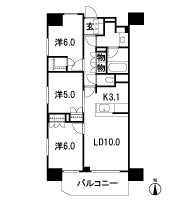 Floor: 3LDK + WIC, the occupied area: 68.05 sq m, Price: 36.5 million yen ・ 36,900,000 yen, now on sale