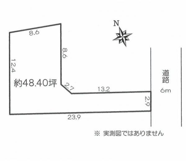 Compartment figure. Land price 27,800,000 yen, Land area 160 sq m