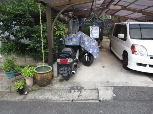 Other common areas. It is a bicycle parking space