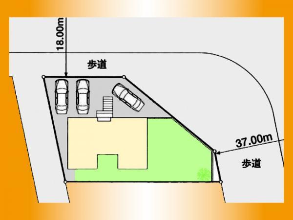 Compartment figure. 49,500,000 yen, 4LDK, Land area 219.46 sq m , Building area 118.97 sq m