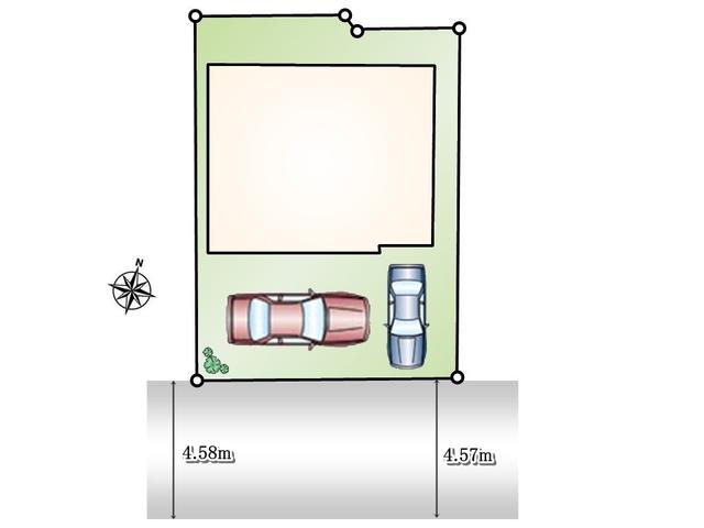 The entire compartment Figure. Hachioji Naganuma-ku, Eze