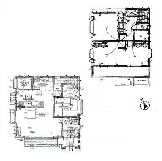 Floor plan. 33 million yen, 4LDK, Land area 155.45 sq m , Building area 103.71 sq m