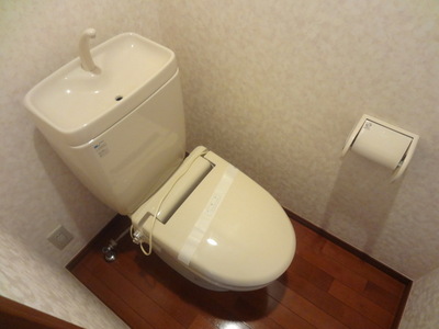 Toilet.  ☆ Clean toilet ☆