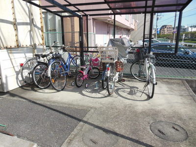 Other common areas. Bicycle parking space