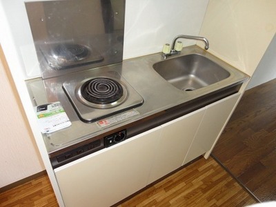 Kitchen. 1-neck electric stove with