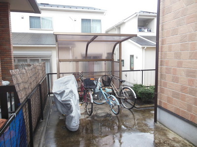 Other common areas. On-site is covered bicycle parking