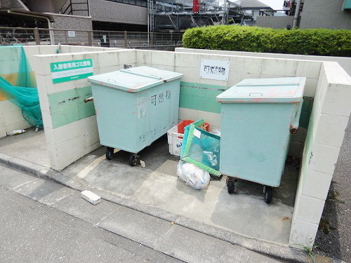 Other common areas. Dedicated garbage yard