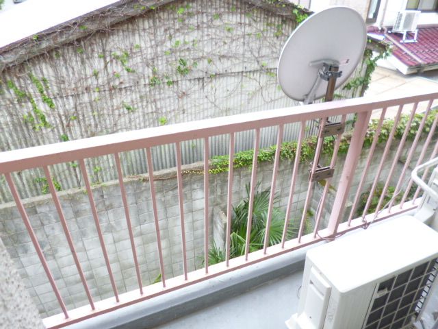 Balcony. It dries laundry is well on the south-facing veranda