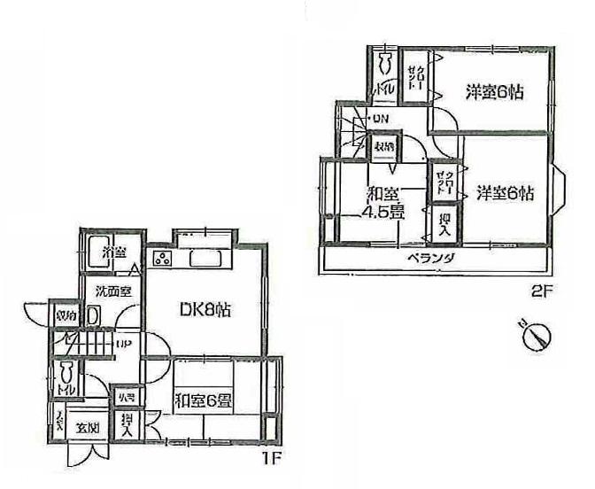 Floor plan. 16.8 million yen, 4DK, Land area 130.51 sq m , Building area 77.94 sq m