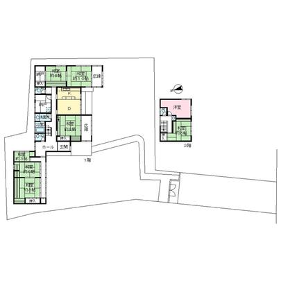 Floor plan. Hachioji, Tokyo Katakura cho