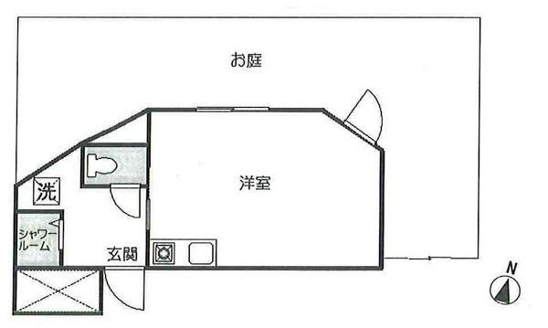 Floor plan. Price 2.9 million yen, Occupied area 16.81 sq m