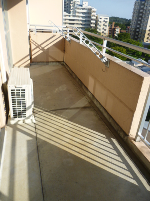 Balcony. Bright balcony facing the two room!