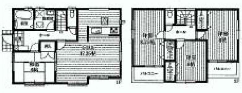 Floor plan. (10 ●), Price 34,500,000 yen, 4LDK, Land area 238.71 sq m , Building area 105.99 sq m