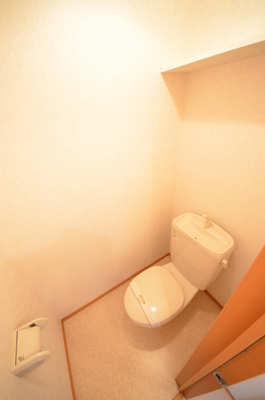 Toilet.  ☆ Spacious toilet ☆