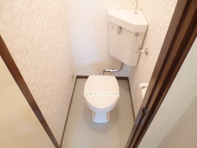 Toilet. Comfortable in the bus toilet stand-alone design