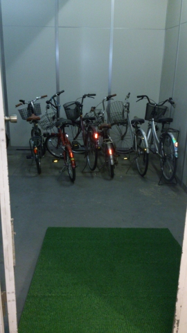 Other common areas. Bicycle-parking space