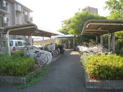 Other common areas. On-site bicycle parking stations