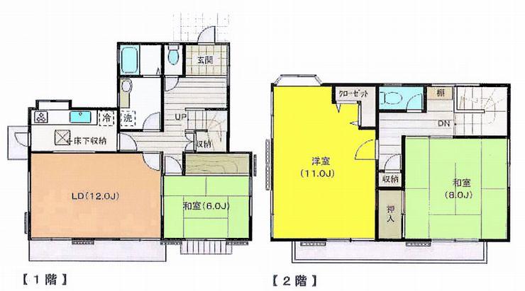 Floor plan. 16 million yen, 3LDK, Land area 179.9 sq m , Building area 105.16 sq m