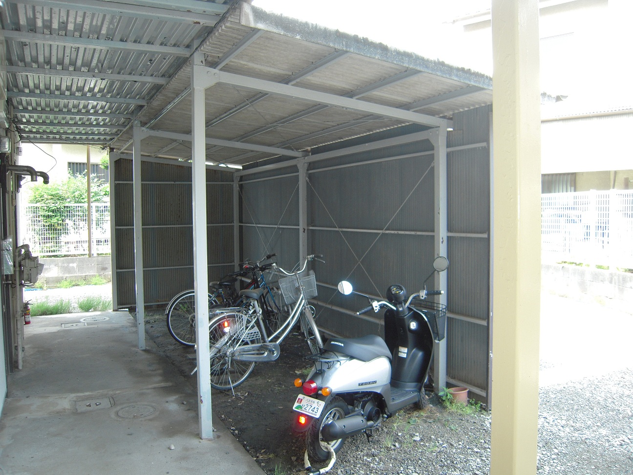 Other common areas. You can put even large bike