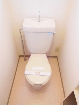 Toilet.  ☆ Slowly even in your thinking ☆ 