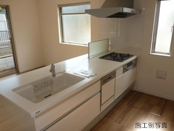 Same specifications photo (kitchen). Construction example photo