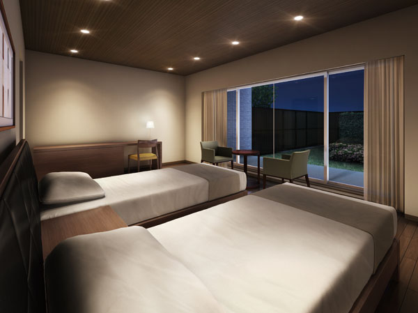 Shared facilities.  [Guest rooms] It has established a guest room where you can spend a luxurious moments to our valued customers. Please use as a hospitality of the place of the person etc. and friends of relatives. (Rendering)